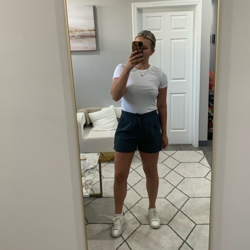 ✅ Rachel Comey Shorts Mini Cotton Blend in Grey